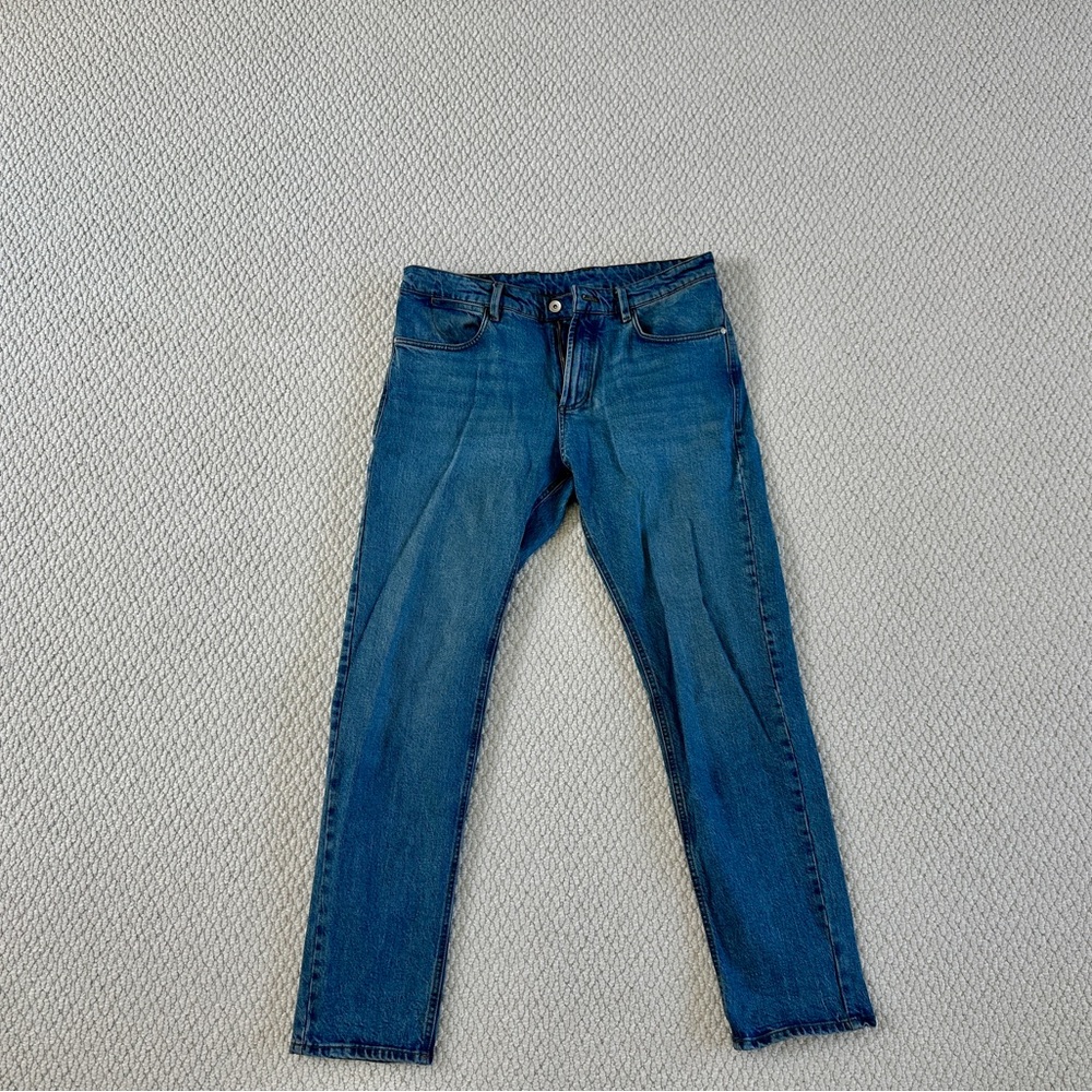 Massimo Dutti Men’s Slim Fit Blue Jeans
